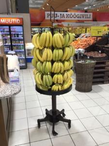 banaanide väljapanek